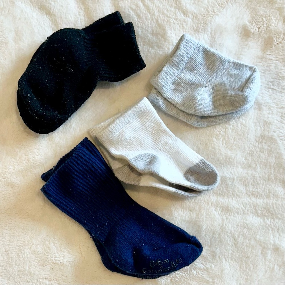 Baby/Toddler Assorted Socks - 0-6 Months